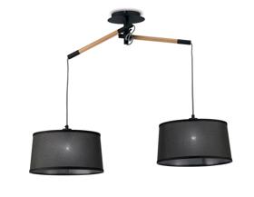 Nordica Matt Black Ceiling Lights Mantra Linear Fittings